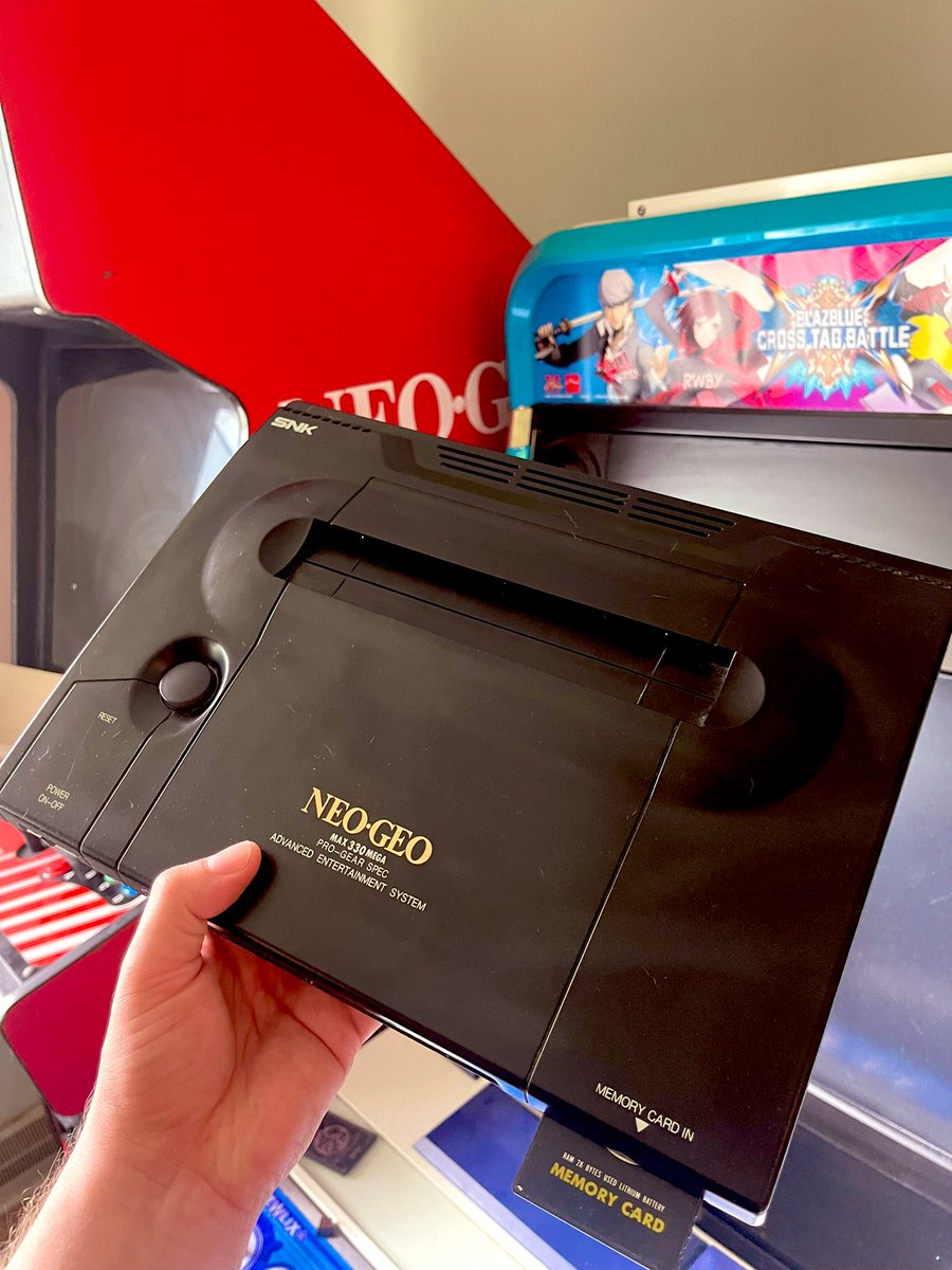 FrankAtHPP's tweet photo. You may not like it, but this is what peak performance looks like. 

#retrogames #retrogaming #neogeo #arcade https://t.co/2frBw5Abhb