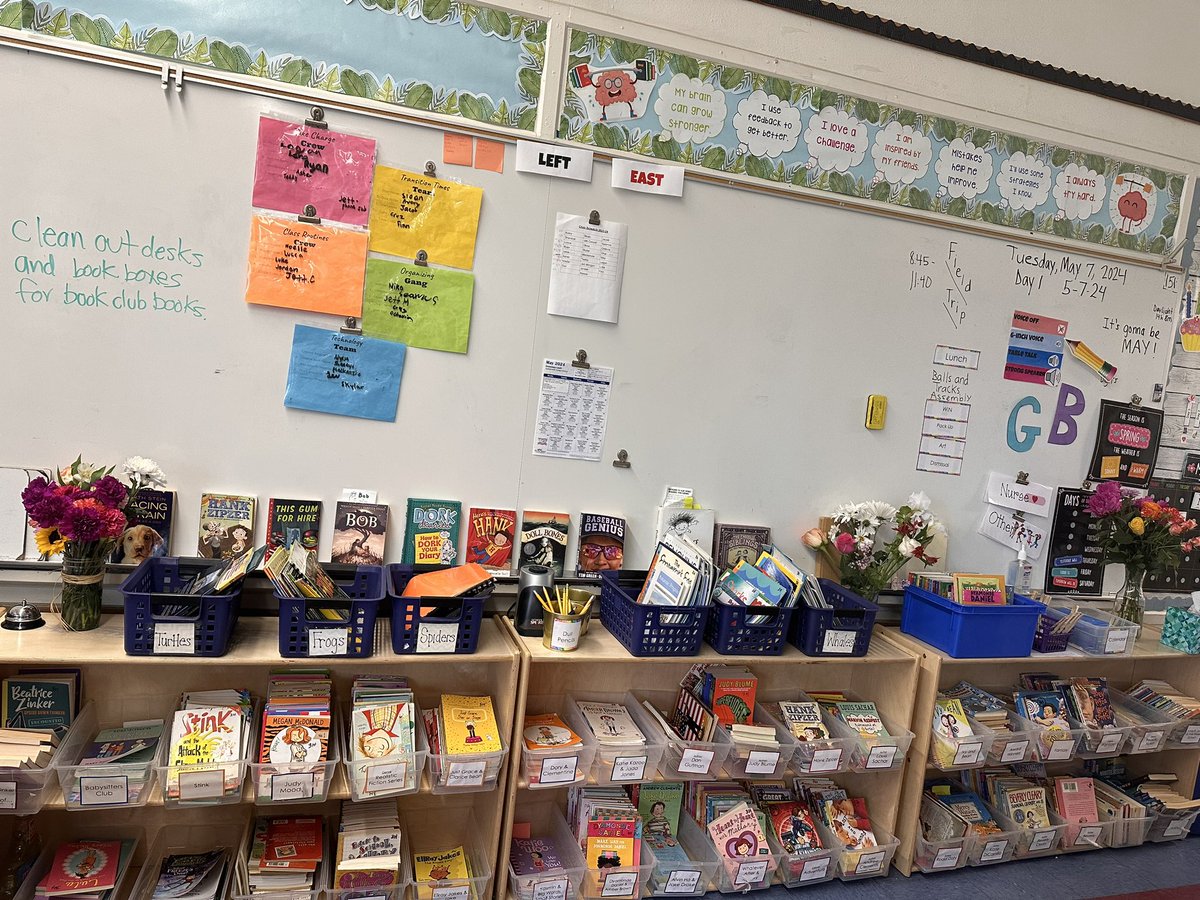 Our library is looking extra special today with our flowers from Teacher Appreciation Week. Thank you! We feel so loved! <a href="/CentralES1/">Central ES</a> <a href="/HaddonSchools/">Haddonfield Schools</a>