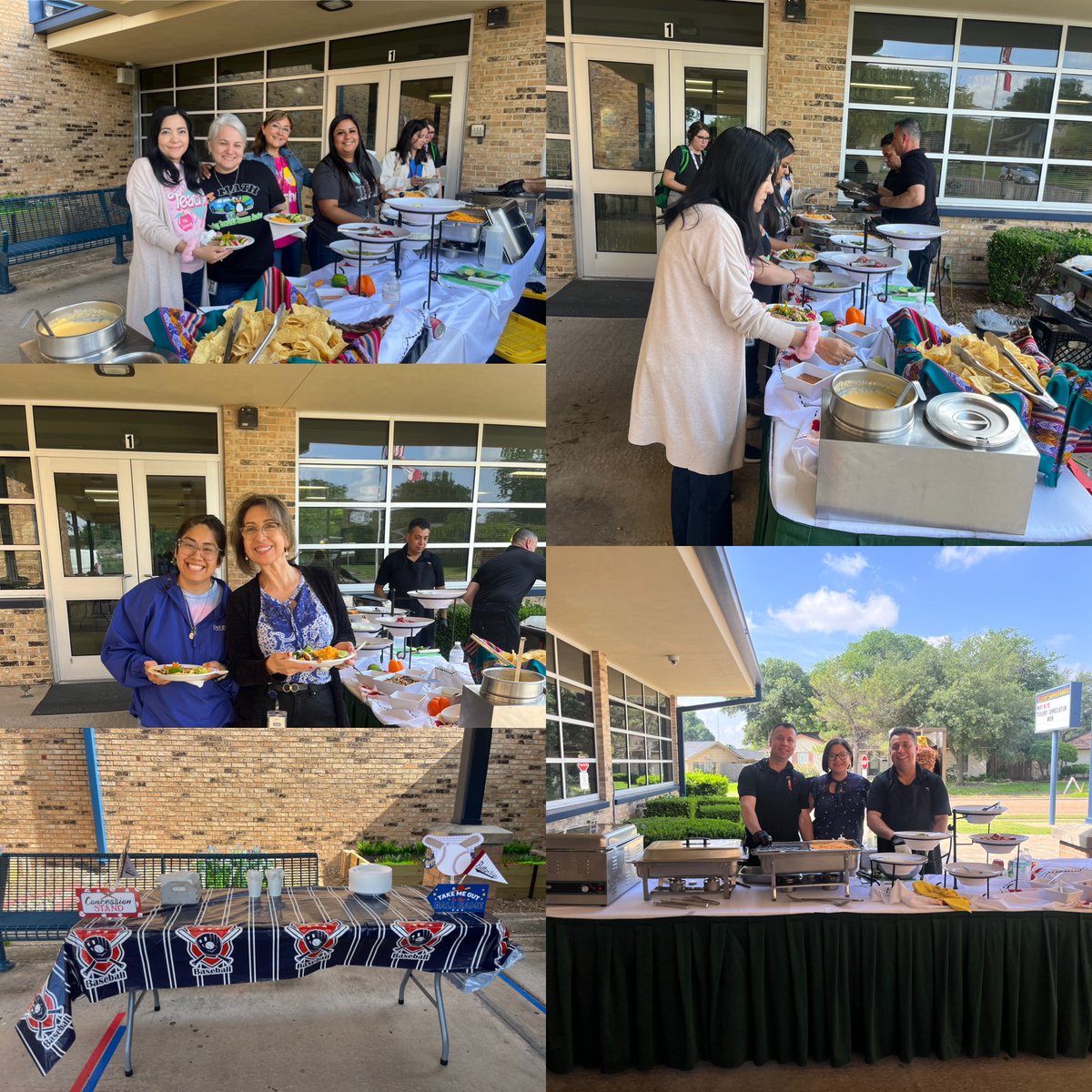 'Let's Taco 'Bout how awesome our teachers are! 🌮 Huge shoutout to Mrs. Gutierrez,her husband and El Sabroso Taqueria for hosting our teacher appreciation lunch today.@BadosCeci @pkehoe06 @BES_Cowboys