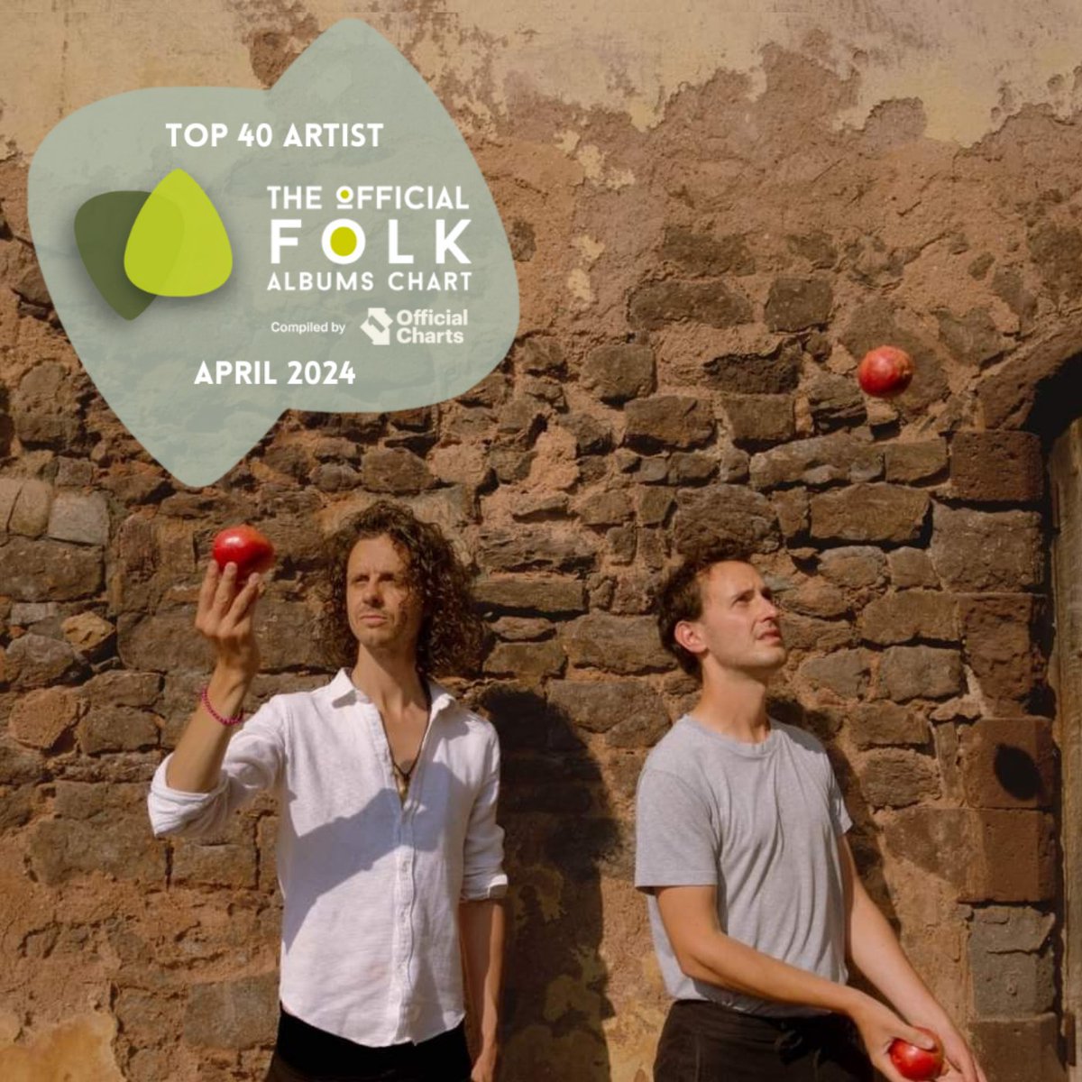 Big thanks to everyone who has got a copy of Pomegranate, we're delighted it's reached #32 in the Official Folk Charts @officialcharts @englishfolkexpo @folkonfoot . Check out the full chart here englishfolkexpo.com/official-folk-…