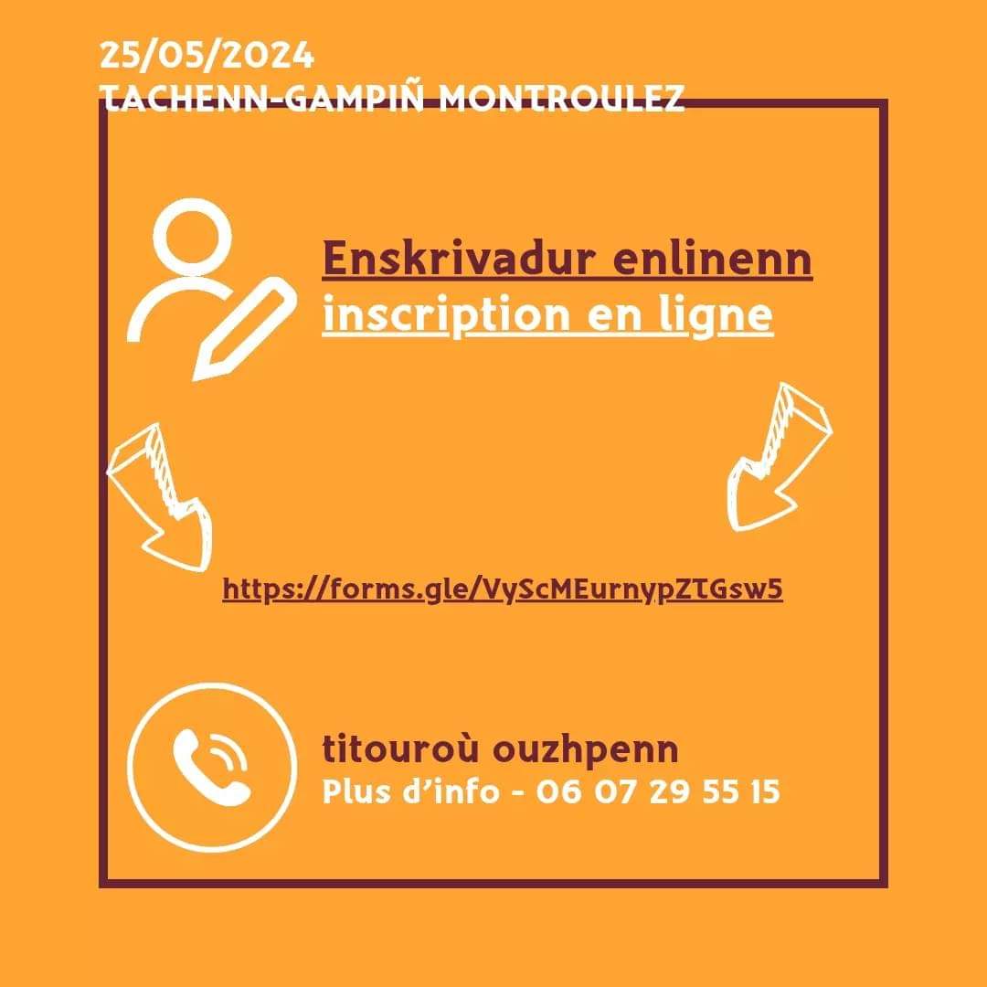 Prest oc'h evit an degouezh e Montroulez? Ul lec'h kampiñ a vo kinniget deoc'h ! 
Vous êtes prêts pour l'arrivée de la Redadeg à Morlaix ?
Un terrain pour camper vous sera proposé!
Voici le lien pour s'inscrire :
forms.gle/VyScMEurnypZTG… #bzhg #morlaix #bretagne