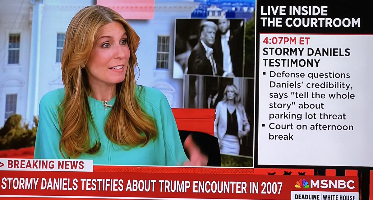 Lets start with the sex… Nicolle is having a day! 🤣 #MSNBC #Stormy