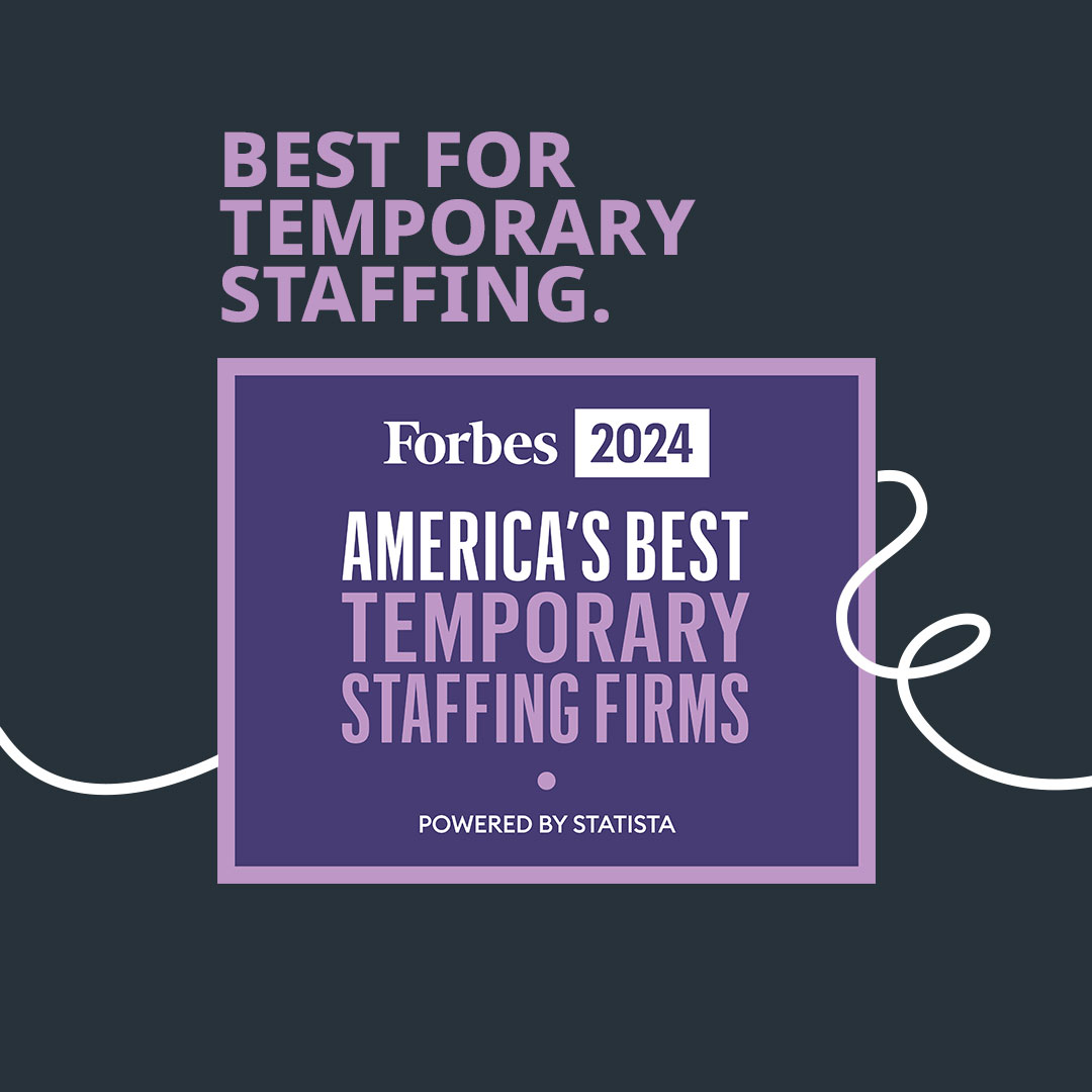 Is there a word for six No. 1 titles in a row? Let's call it a six-peat! 🏆🏆🏆🏆🏆🏆 We're proud to once again top @Forbes' list of America’s Best Professional Recruiting Firms, based on the opinions of recruiters, candidates and managers who work with us. #BestRecruitingFirms