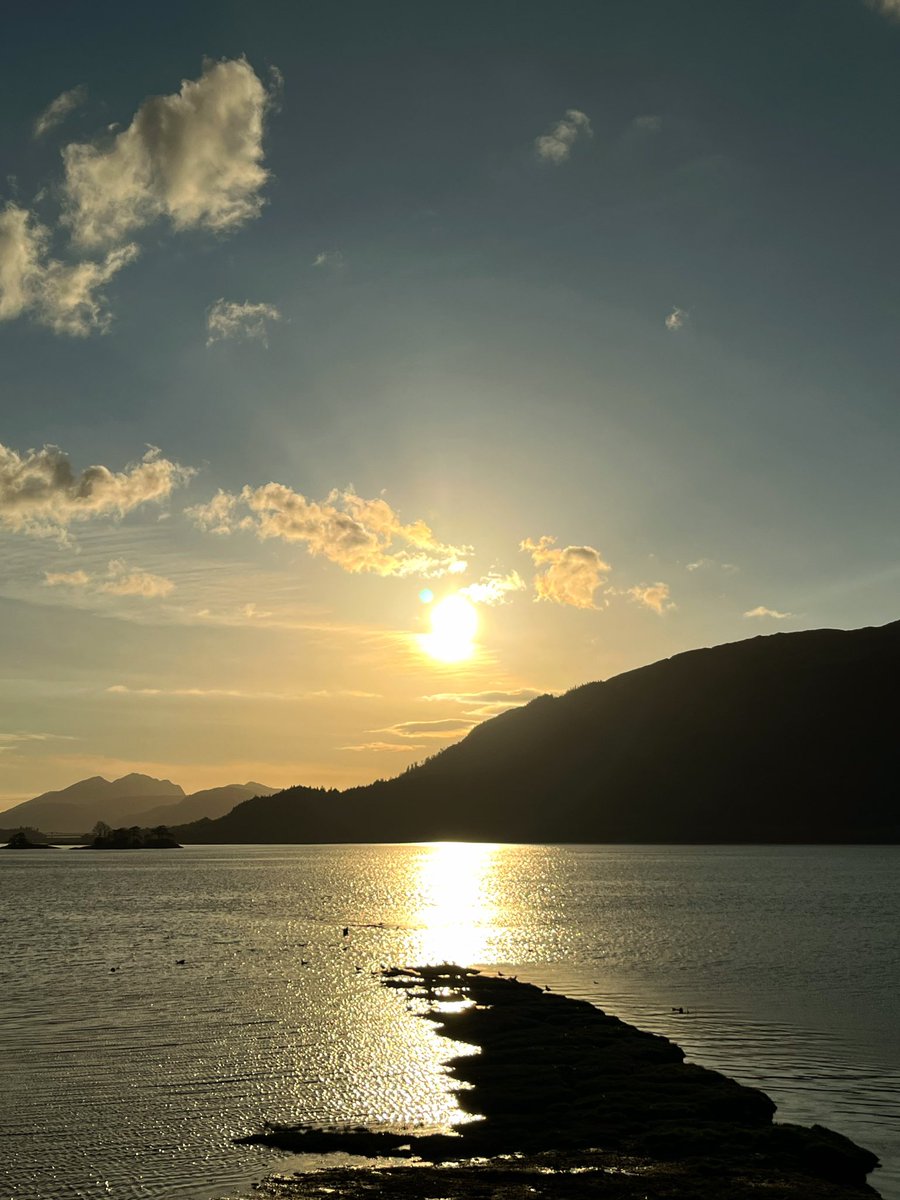 A spectacular finish to a great first day at Glencoe Outdoor Centre.