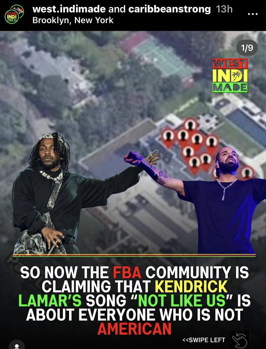 It is… if you’re not BLACK AMERICAN born, raised, grandparents, etc from AMERICA then this song isn’t for you. 

Truth hurts. 
#TheyNotLikeUs 
#BlackAmericans 
#kendricklamar