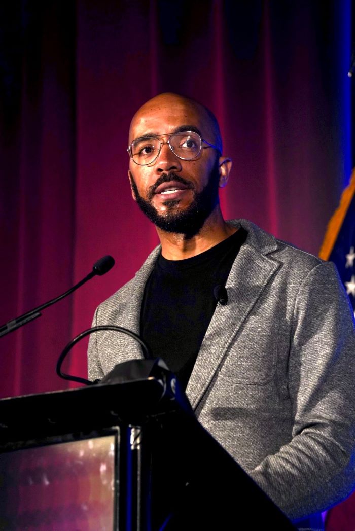 The #healthequityconf kicked off with an opening plenary by <a href="/ClintSmithIII/">Clint Smith</a> . Smith shared how historical injustices continue to shape issues such as systemic racism, while discussing strategies for engaging in   honest and meaningful conversations about the past to move forward.