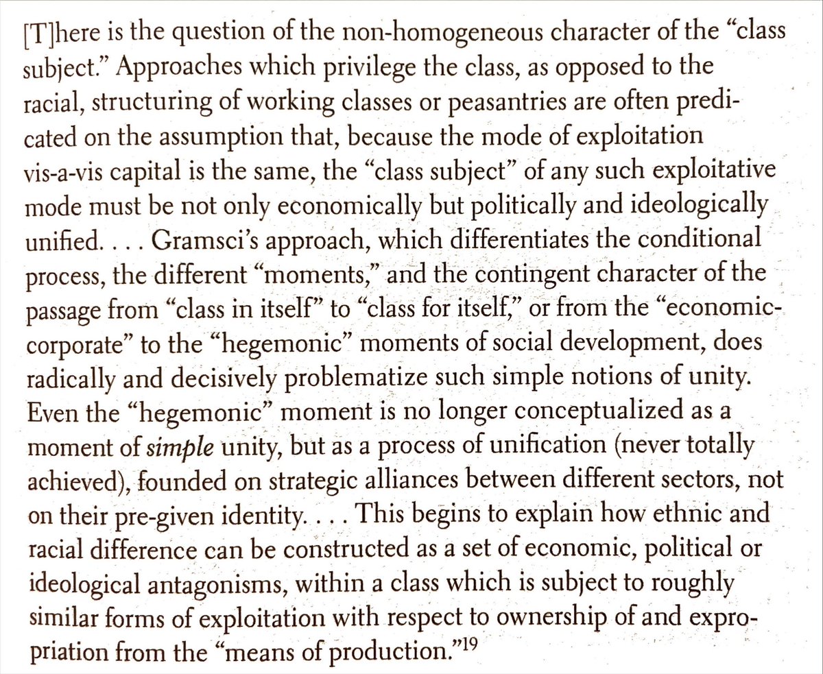 Stuart Hall on Gramsci, class & race