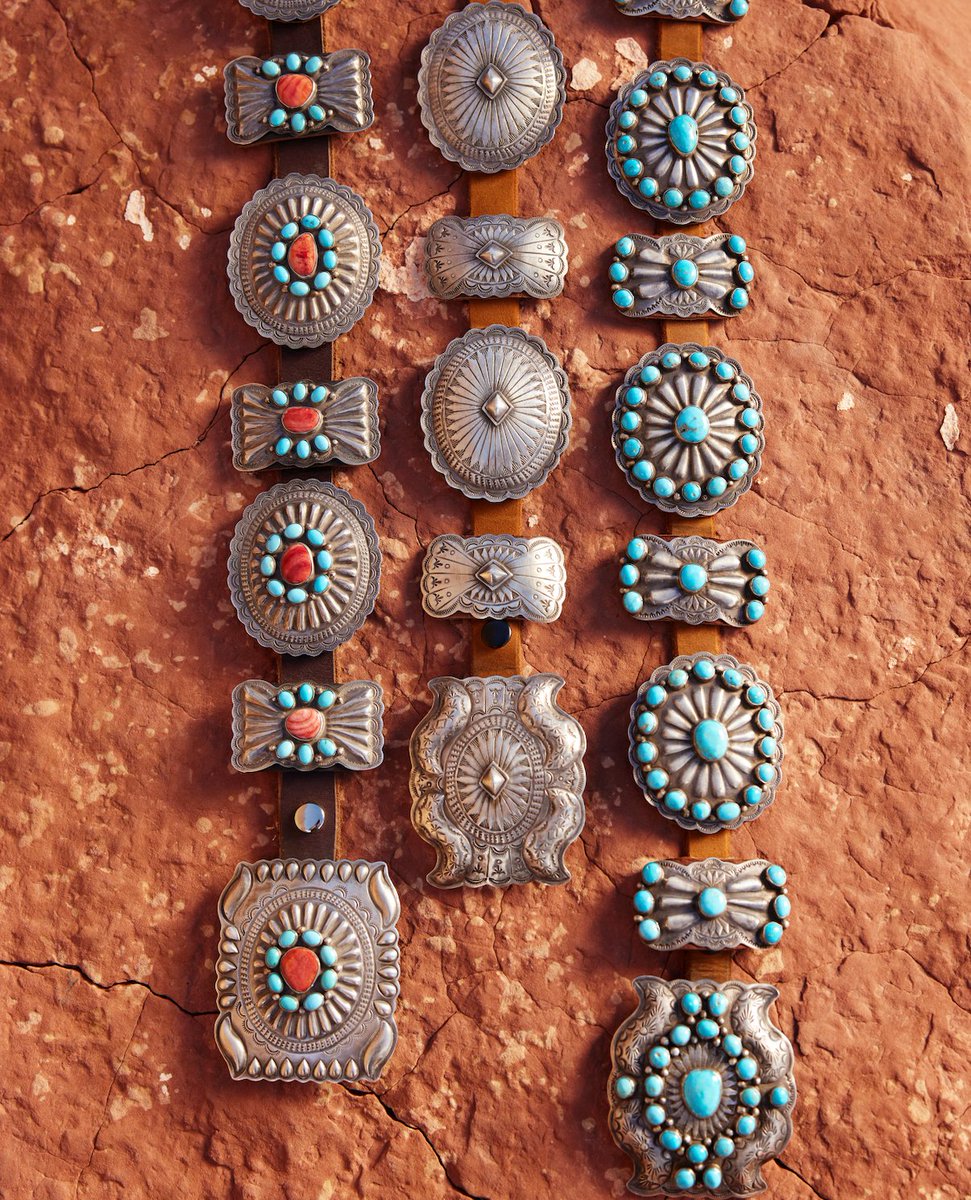 TURQUOISE TUESDAY: Worth The Waist Few things show off your Southwestern style sense like a classic concho belt, and if you're really looking to turn some heads, it's gonna take some turquoise!