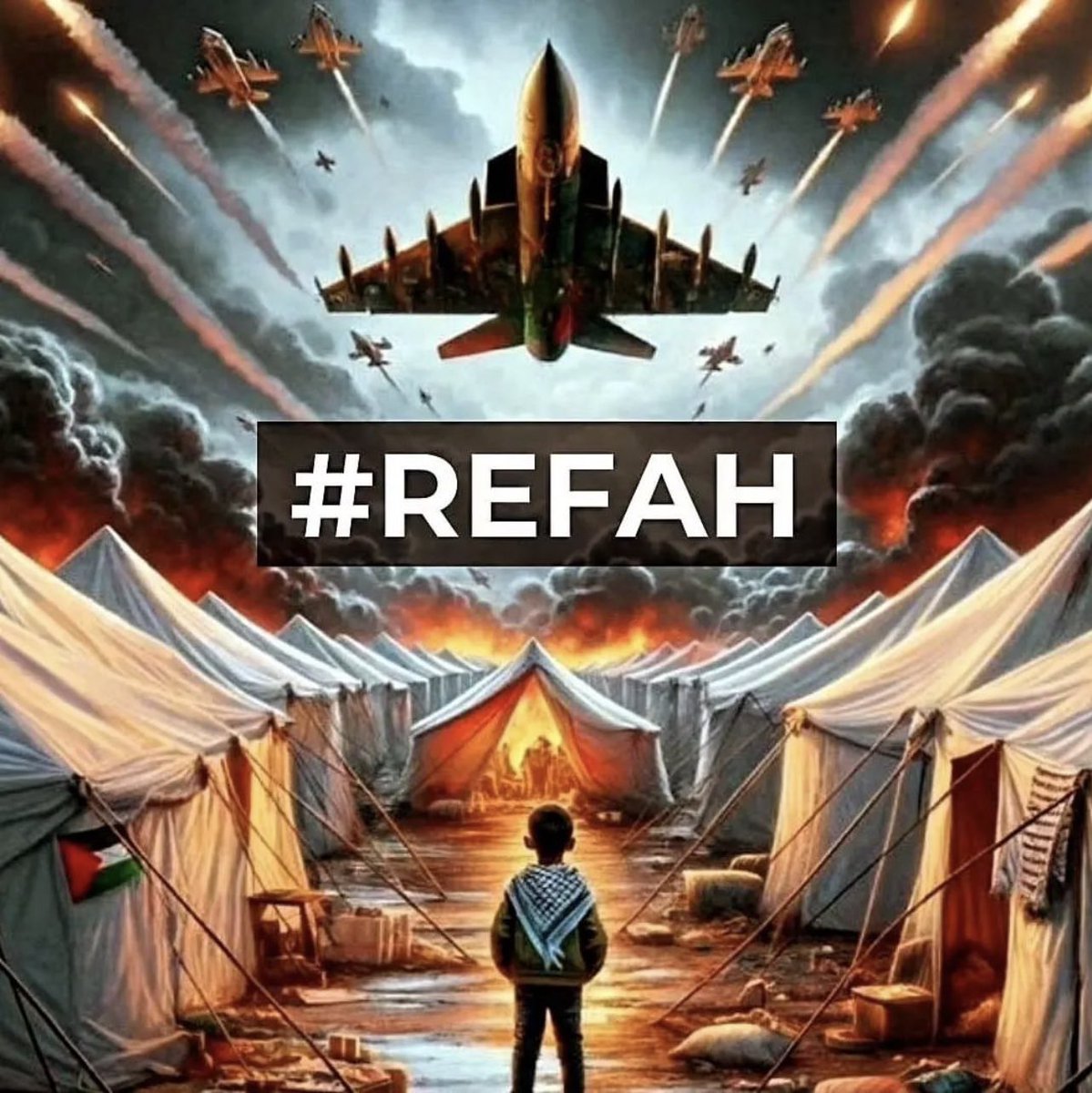 ruhurevanolmus's tweet image. Gazze&apos;nin dünyaya açılan tek kapısı Refah ve o kapı şimdi işgalci İsrail&apos;in elinde! Refah için Gazze için SES VER !

 #getoutofrafah