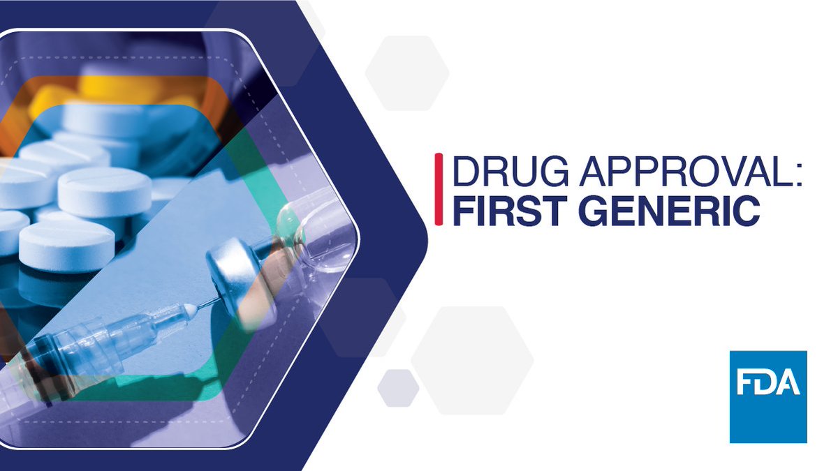 #FDAapproves first generic of Radicava (edaravone): accessdata.fda.gov/scripts/cder/o…