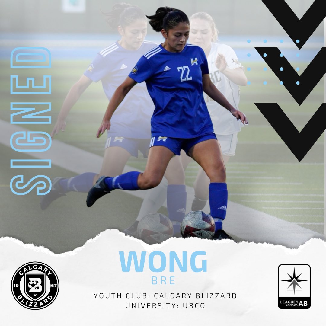 📣 Blizzard League1 Player Signing

We are excited to announce that Bre Wong is joining our League1 Women’s Team! 

#League1AB #League1