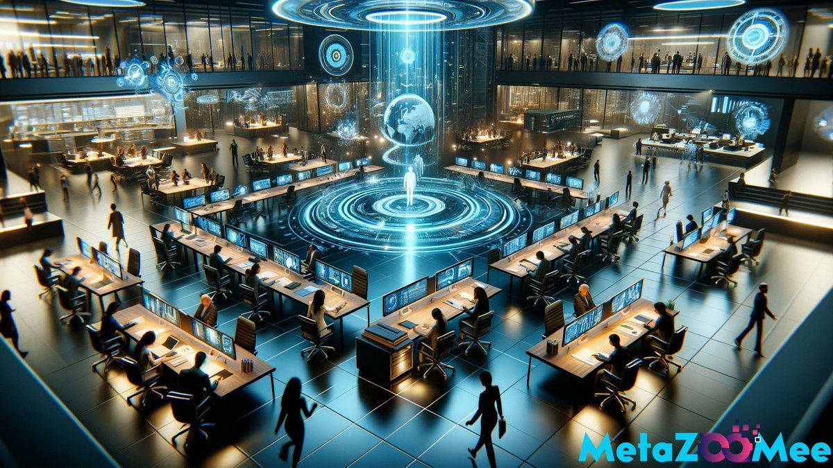 🏢 Enter the future of work with #MetaZooMee's Virtual Workspaces. Collaborate globally, host digital meetings, and enjoy productive environments tailored to your needs - all in the metaverse. Work smarter, not harder! 💼 #MetaZooMee #VirtualOffice #WorkplaceInnovation $MZM