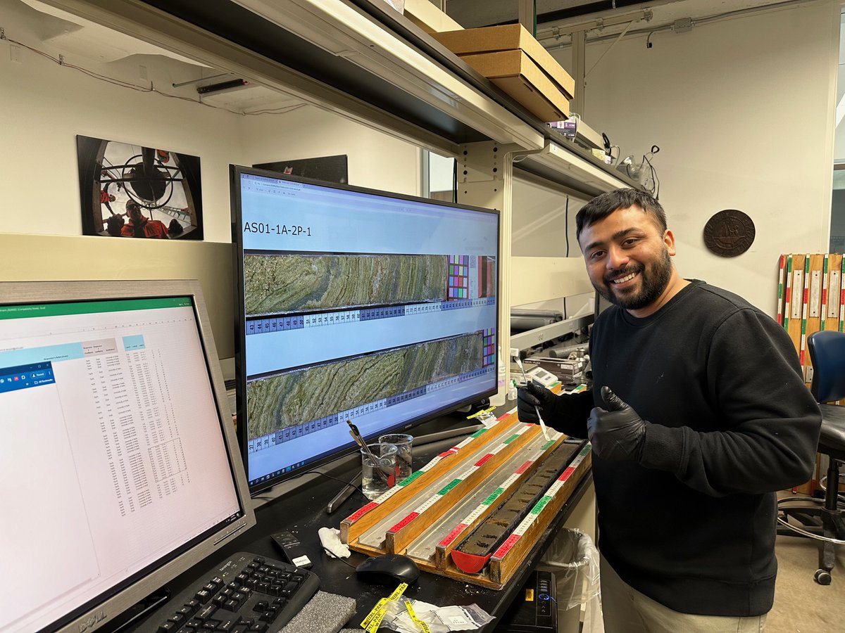 CSD Facility (@csdfacility) on Twitter photo VGSP <a href="/pds_shah/">Parth Shah</a> visited the lab to sample two cores from Yemen to look for coprostanol, a biomarker associated with the presence of humans to understand the impact of humans on the lake system as part of his project studying the Holocene climate of the Arabian peninsula. VGSP <a href="/pds_shah/">Parth Shah</a> visited the lab to sample two cores from Yemen to look for coprostanol, a biomarker associated with the presence of humans to understand the impact of humans on the lake system as part of his project studying the Holocene climate of the Arabian peninsula.