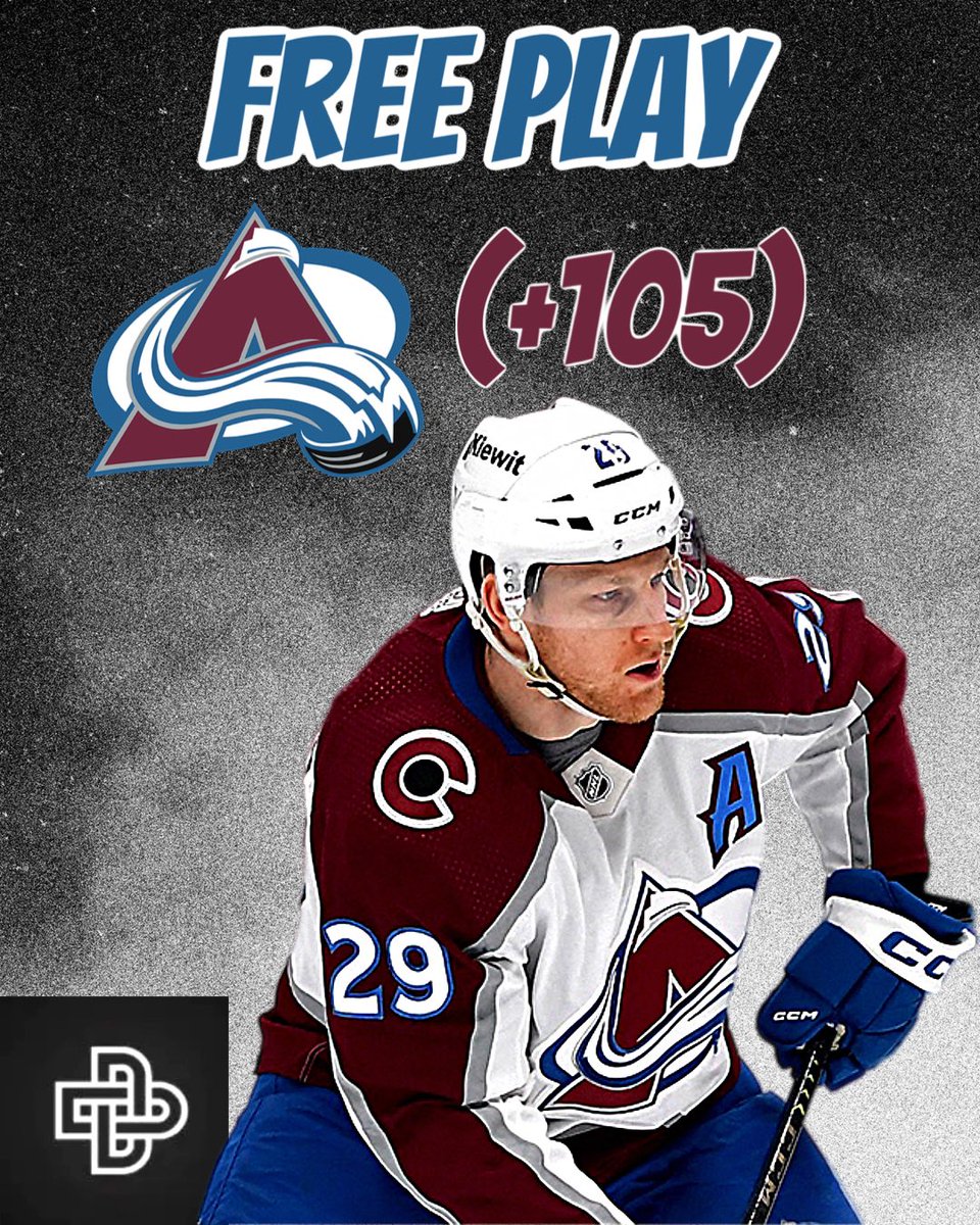 ⭐️⭐️ 5/7 POD ⭐️⭐️

NHL 🏒
Avalanche ML (+105) 🗻🗻

50 ❤️+🔄 for a 2nd NHL 🔒