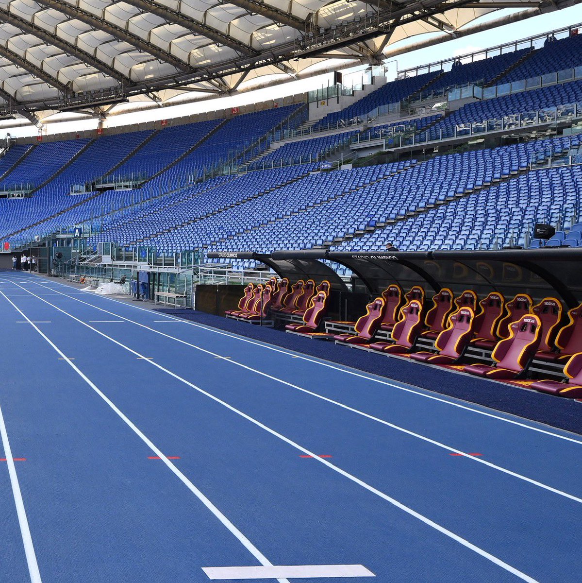 𝐀𝐳𝐳𝐮𝐫𝐫𝐚! Correremo qui 💙💪🏻 #atleticaitaliana #Roma2024 | @EuroAthletics | @earoma2024