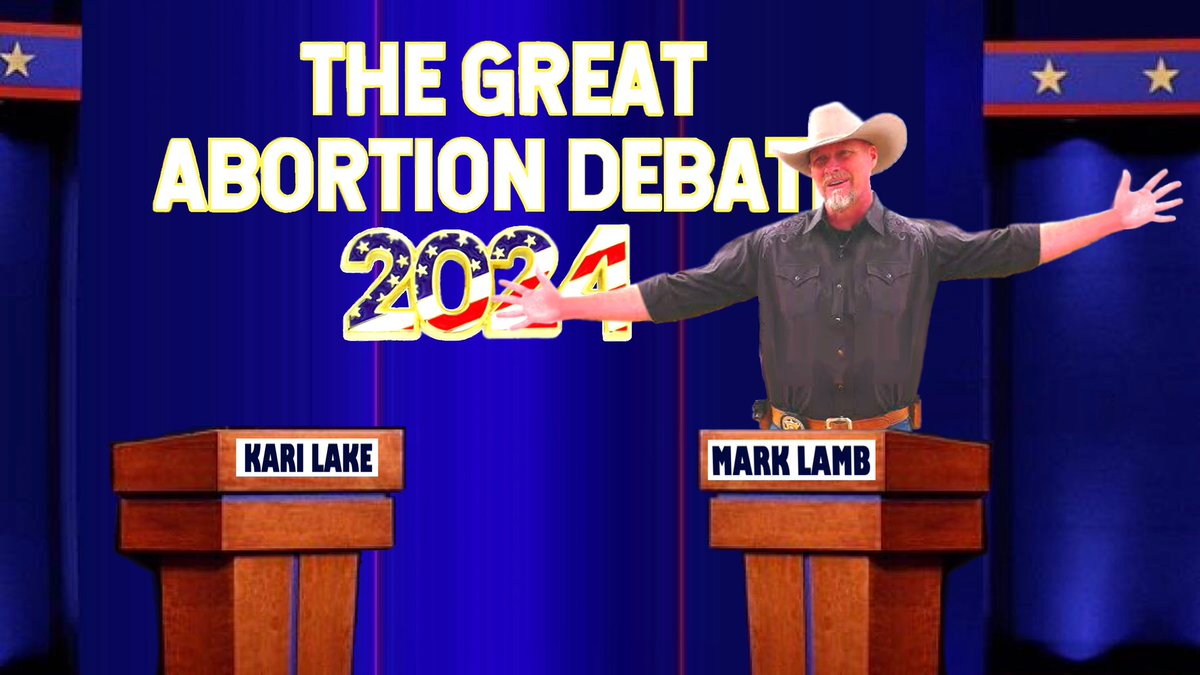 It looks like Kari Lake’s political opponent is ready for a debate. I guess she’s just not up for the challenge. #AzSen