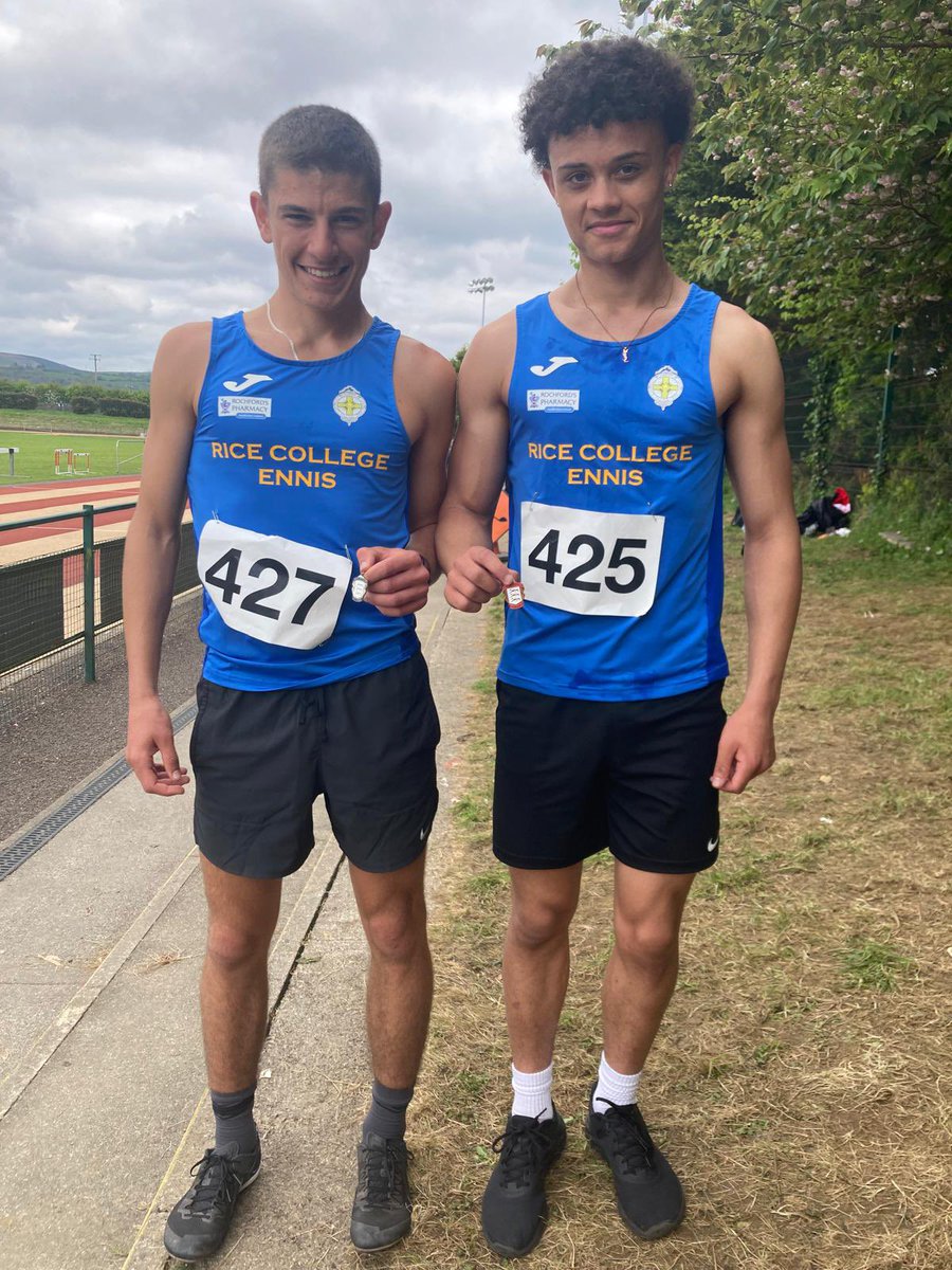 Well done to our Rice College Athletics Team who performed brilliantly at the North Munster Athletic Championships in Castleisland. Hanna Lyszczak, Eric McMahon, Leo Johnson, Iarlaith McElroy all placed. Ava Rochford won the senior girls high jump,and set a new  record of 1.80.