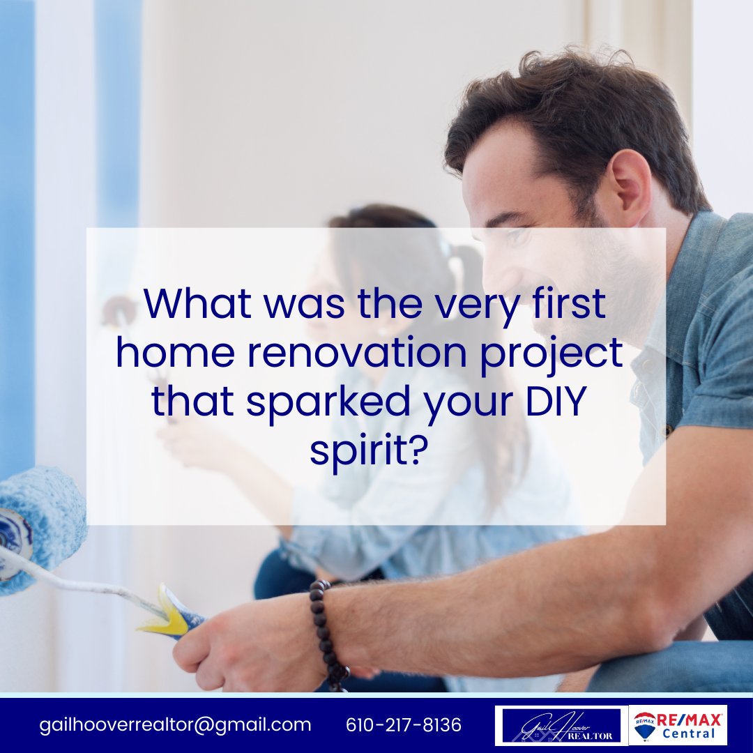 What was the very first home renovation project that sparked your DIY spirit?

#LehighValley #PA