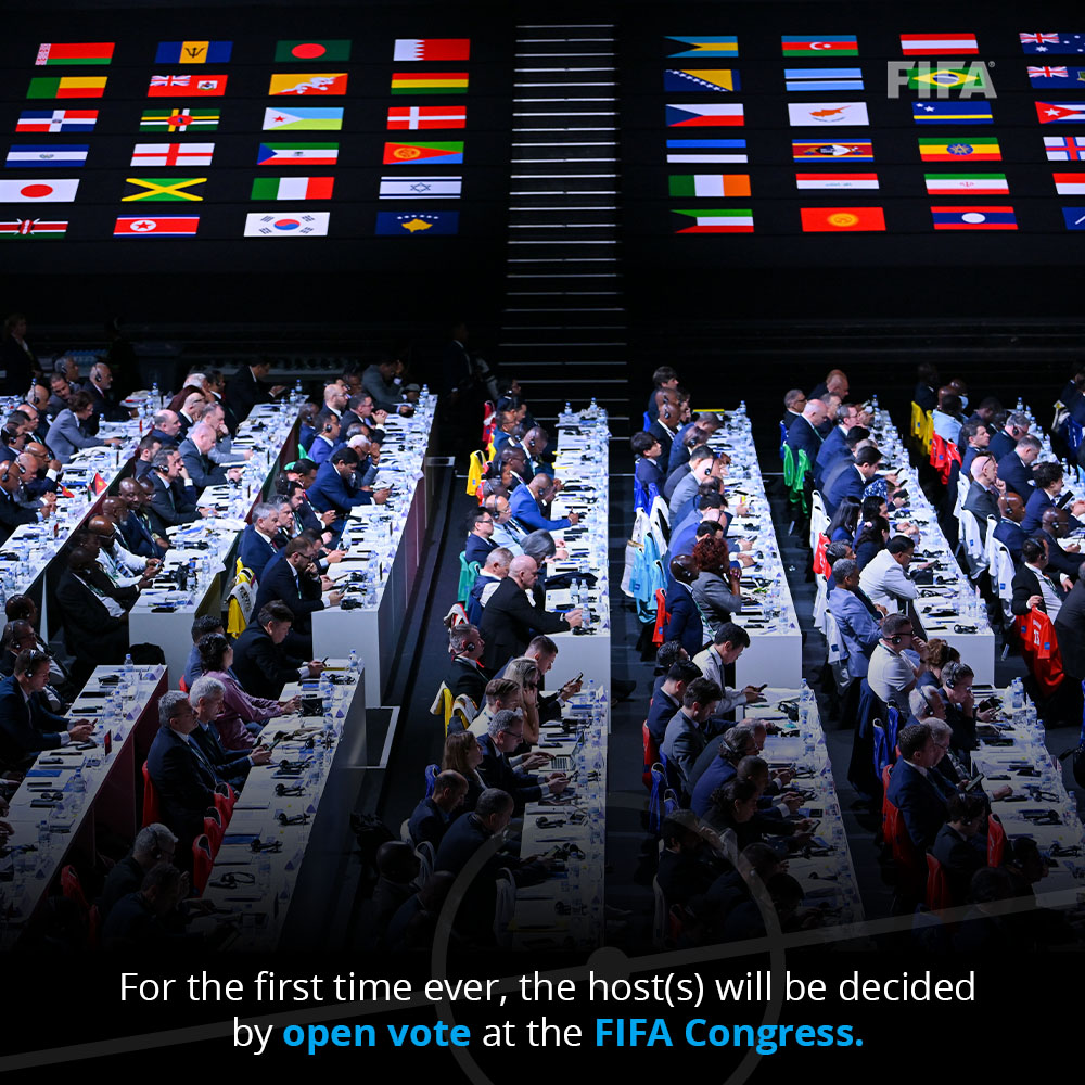 FIFAcom's tweet photo. The @FIFAWWC Bid Evaluation Report has been published, with two bids submitted to FIFA.

Everything you need to know about the bidding process for the FIFA Women’s World Cup, with the 2027 tournament host(s) to be appointed at the 74th FIFA Congress in Thailand on 17th May: