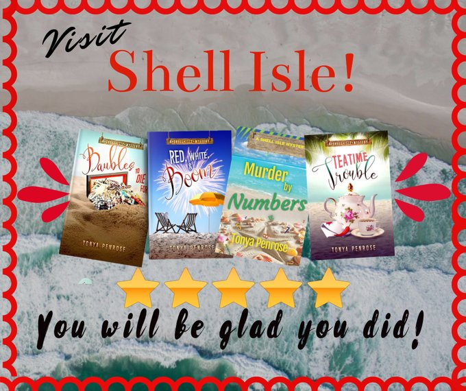 Like the beach & cozy mysteries? Then you will LOVE these four books! 🐚💝🐚💝🐚💝🐚💝🐚 Baubles rxe.me/1946063797 BOOM rxe.me/195257921X Murder by Numbers mybook.to/MURDERBYNUMBERS Teatime Trouble allauthor.com/book/81018/ #cozymystery #Romance #mustread #BookBoost