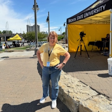 This weekend I stopped by The Plains Regional Regatta, hosted by @ShockerRowing. What a beautiful day for a great event! #ShockersUp