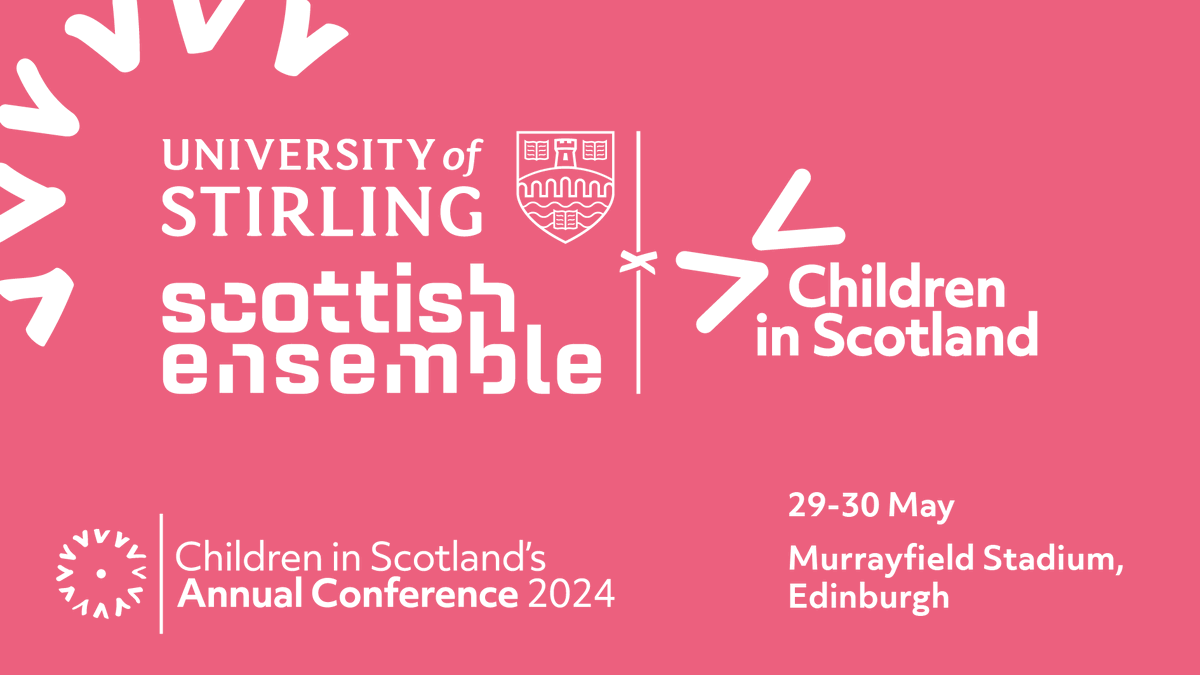 'Live Music and Mental Health: exploring co-design approaches' from @ChildreninScot in partnership with @StirUni and @ScotEnsemble is one of the many fantastic workshops taking place 29-30 May at our annual conference. See the full programme: childreninscotland.org.uk/CiSAC24 #CiSAC24