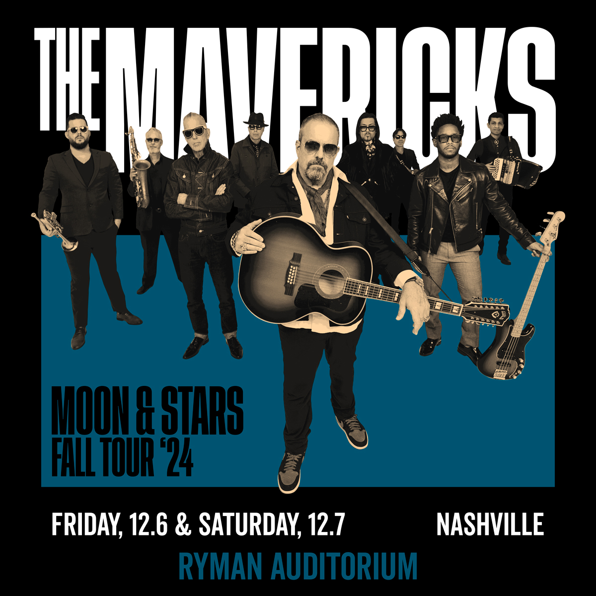 4th time’s the charm 😉 We’ll see you this Winter for our 4th annual 2-Night Run at Nashville’s historic <a href="/theryman/">Ryman Auditorium</a>, Dec. 6-7! ✌️ We’re so excited to see all our hometown friends &amp; family and cap off our 2024 Tour with back-to-back nights of music at the Mother Church ⛪️ (1/2)
