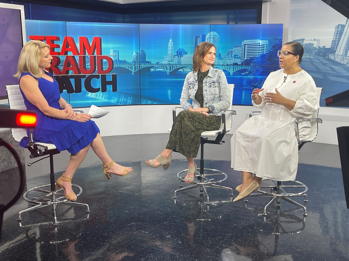 @RobynNBC4 interviews Amy Nofziger, director of the AARP Helpline, and Reina Sims of AARP Ohio about #fraudprevention and AARP Fraud Watch Network resources today on Daytime Columbus.