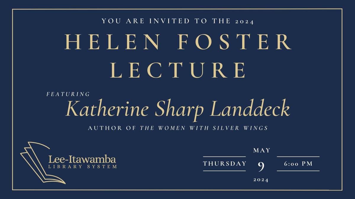 It’s been a great week of promotion for the library—highlighting our Helen Foster Lecture taking place this week and featuring none other than <a href="/katelanddeck/">Dr.Katherine Sharp Landdeck</a>! <a href="/CrownPublishing/">Crown Publishing</a> <a href="/SMH_Historians/">SMH Historians</a> <a href="/womnknowhistory/">Women Also Know History</a> <a href="/wtva9news/">WTVA 9 News</a> <a href="/MyTupelo/">Tupelo, Mississippi</a> <a href="/DJournalnow/">Northeast Mississippi Daily Journal</a>