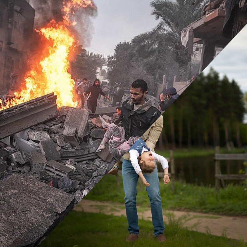 Dünya sussa da sen susma 
Unutma sen de o dünyanın bir parçasısın 
 #getoutofrafah