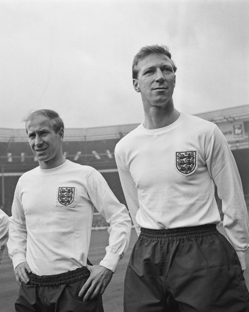 ❤️❤️ We're thinking of Jack Charlton, a member of our World Cup-winning team of 1966, on what would have been his 89th birthday.