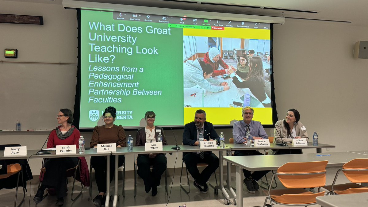 U of A Centre for Teaching and Learning tweet media