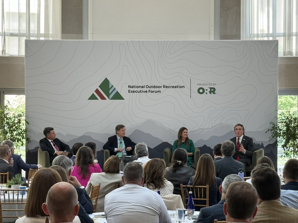 North Dakota offers some of the best outdoor recreation in the country. Grateful to join the @ORRoundtable with @Hickenlooper and @SarahHuckabee to discuss how to maximize our outdoor recreation sector to stimulate our economy, attract workers and enhance quality of life.