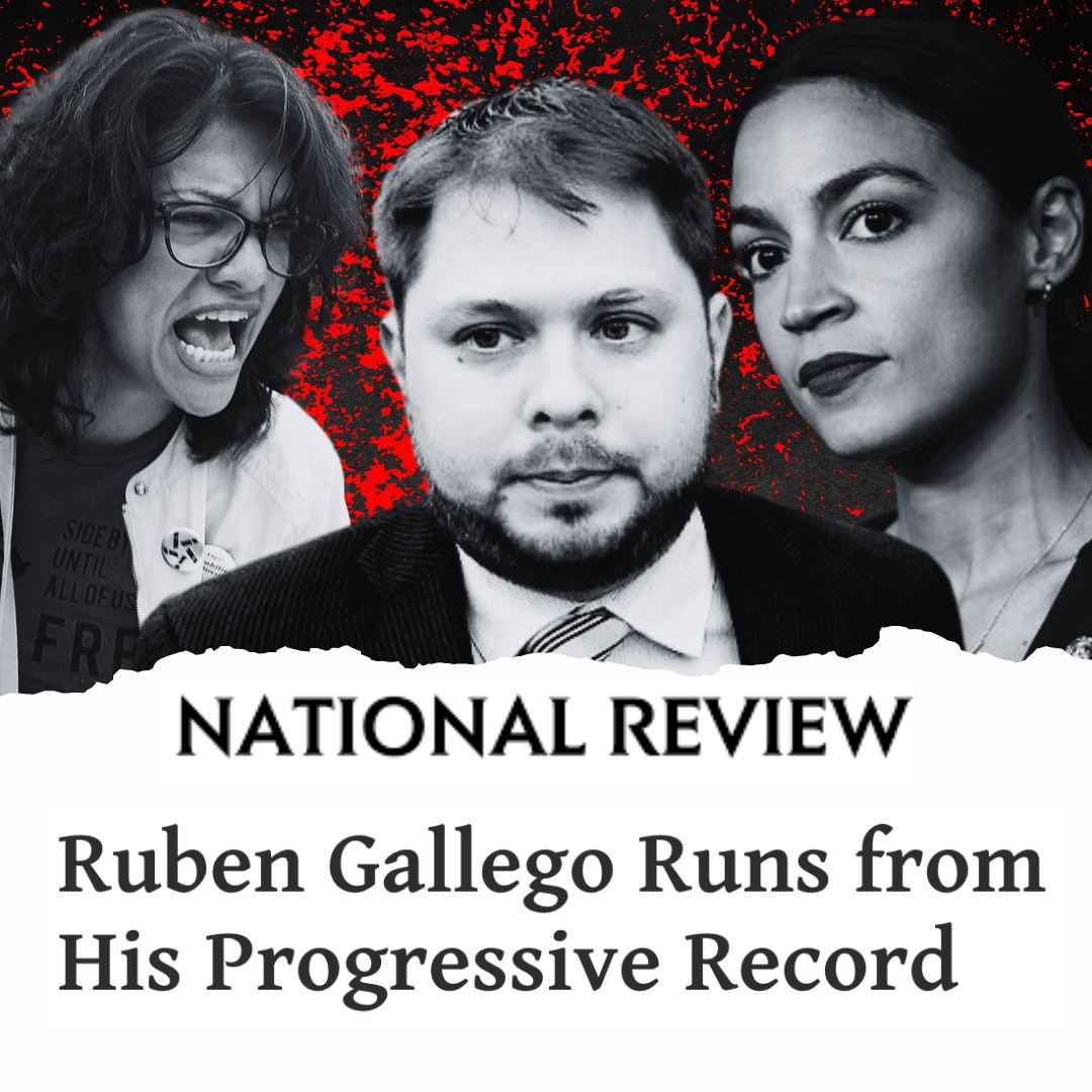 .@RubenGallego gave this @NRO reporter 90 seconds before fleeing to his car. He's been doing quite a lot of running recently.

He's desperate to escape his radical record.

He's endorsed by Clinton & Soros & voted with @JoeBiden 100% of the time.

Gallego is a progressive who