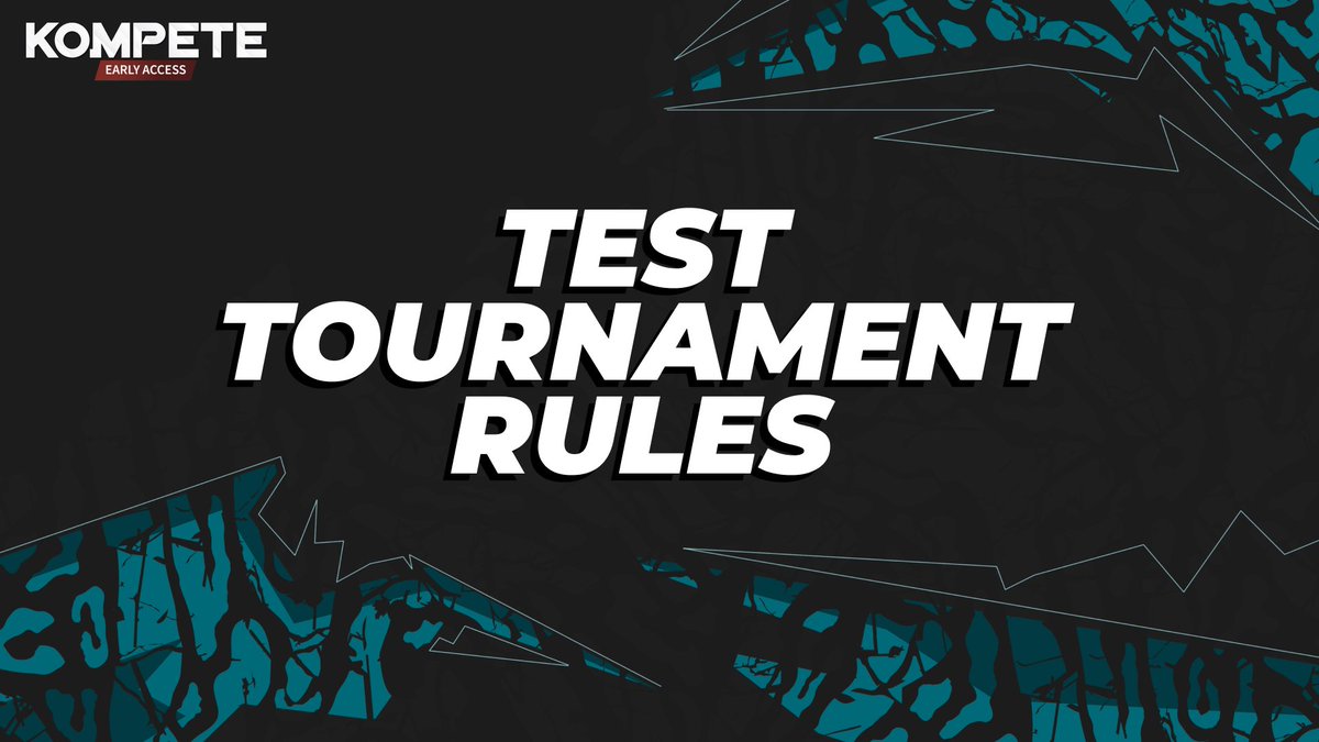 Here's a new blog with the rules for our upcoming Test Tournament! 👇 kompete.game/news/test-tour… See you all on Thursday from 1-3 PM EST. LFK!