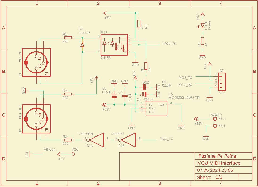 MIDI interface for connecting microcontrollers to physical or virtual synthesizers. Coming soon!... 👨🏻‍💻