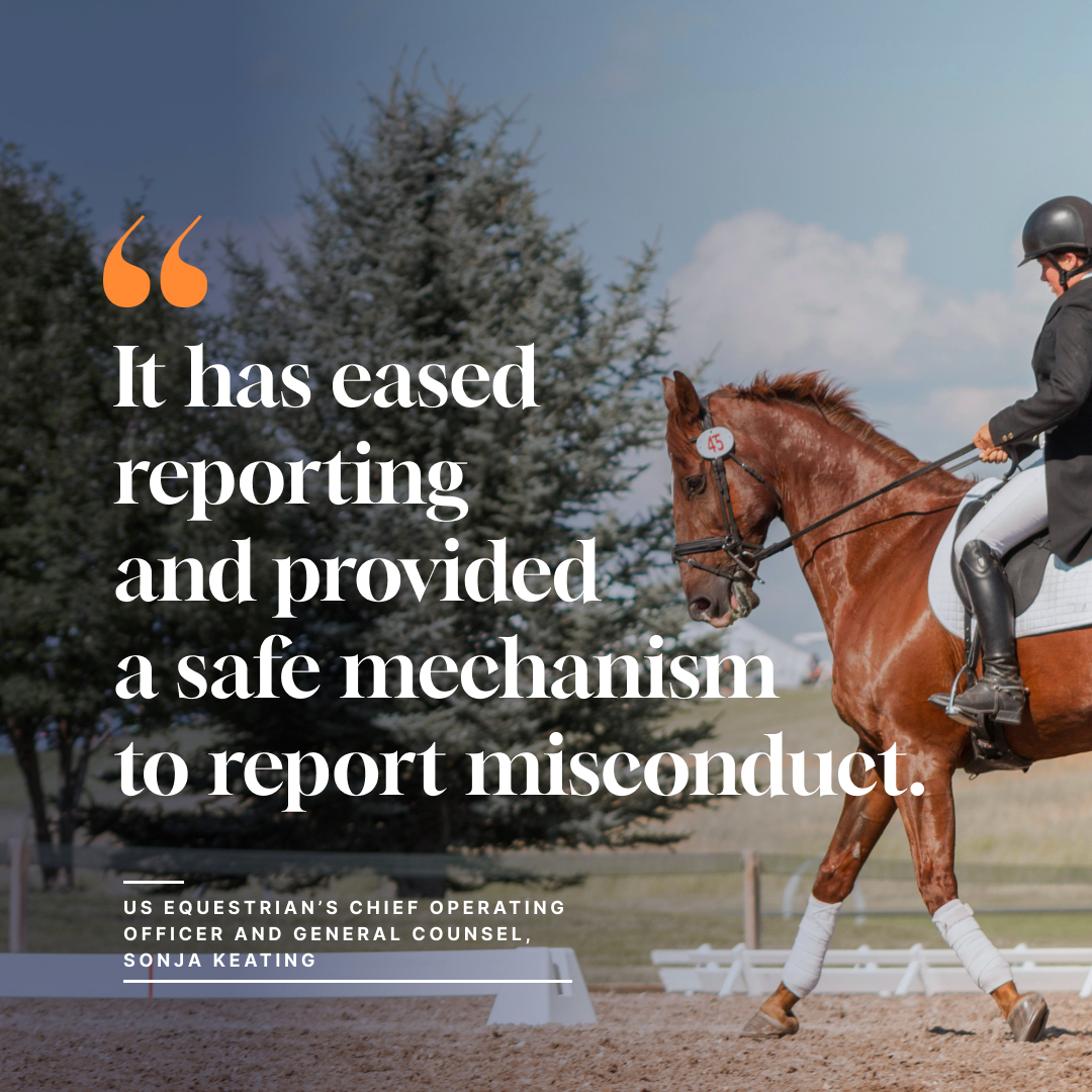 RealResponse’s approach of submitting issues via QR codes and text messages anytime, anywhere, makes the reporting process easier and faster while eliminating the fear of retaliation. Read more about how US Equestrian uses RealResponse at the link below.

lnkd.in/ev56Y9sw