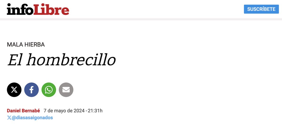 'Aquel deshonroso final fue algo que Aznar nunca nos perdonó. Por eso, en vez de retirarse de la vida pública, en vez de dejar que el tiempo y el olvido limpiaran su nombre, optó por mancharnos a todos deslegitimando aquellas elecciones, primero, para después pasar a patrocinar…