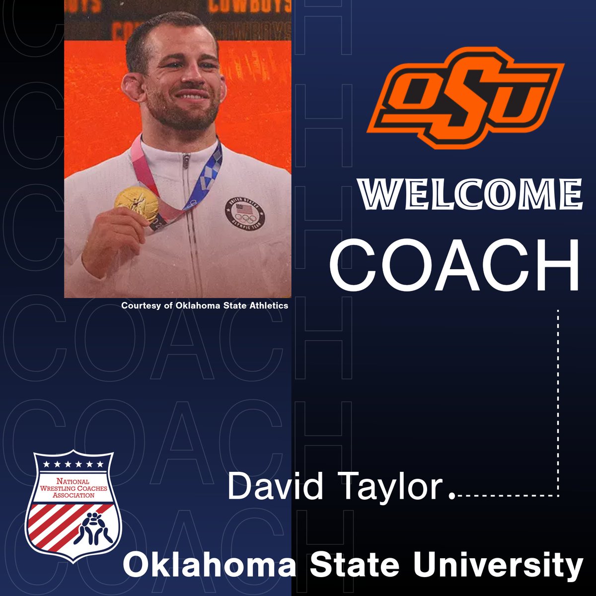 David Taylor Named Oklahoma State Wrestling Coach 📰 bit.ly/4b7O2fY