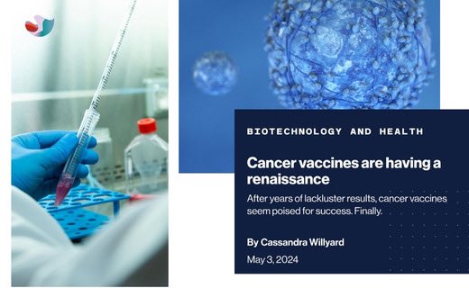 spherebio_co's tweet photo. This article, authored by Cassandra Willyard and featured in the MIT Technology Review, succinctly defines the objective of cancer vaccines: “to train the immune system to better recognize malignant cells, so it can destroy them”. https://t.co/pTgpSF6Ayg