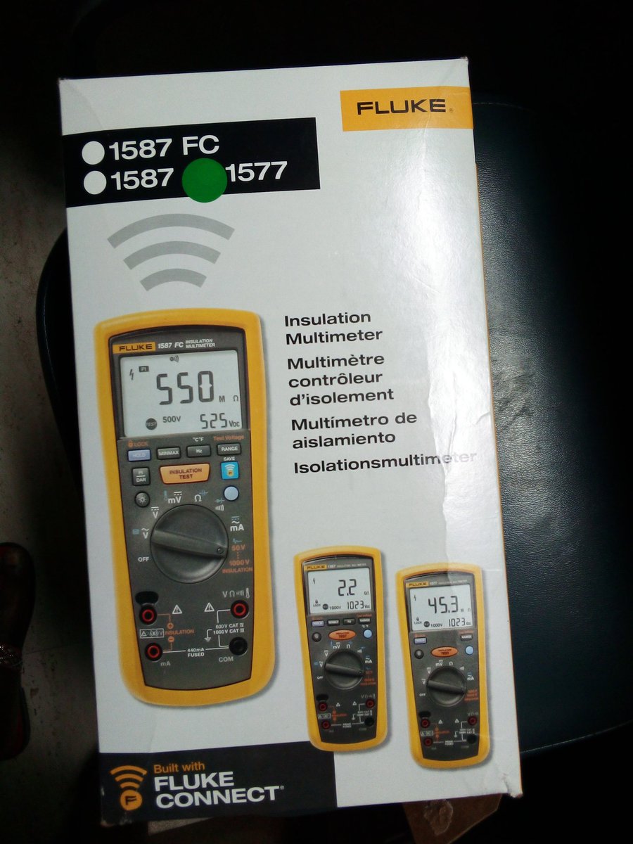 Fluke multimeter Model -1577 950,000k. Slightly negotiable.