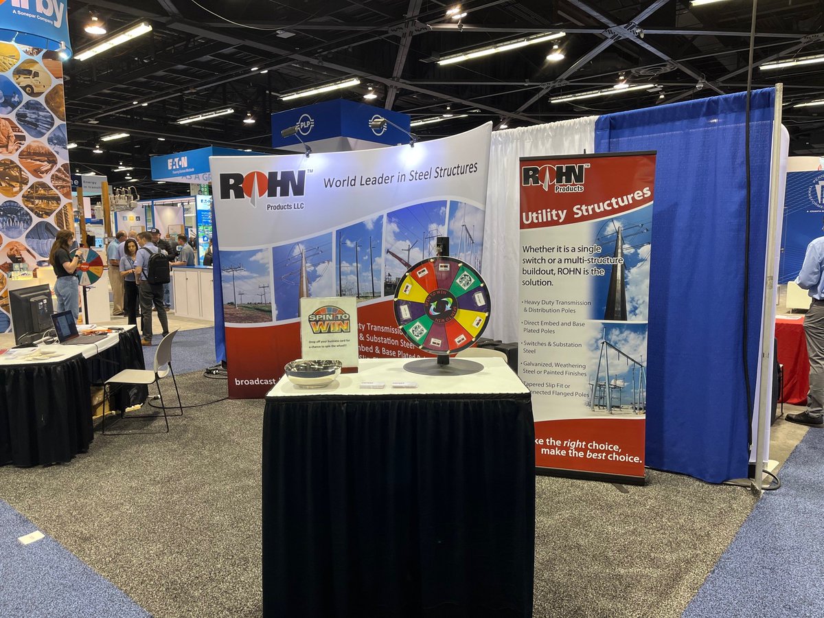 RohnProductsLLC's tweet image. Stop by Booth # 3011 to see Jeff &amp;amp; John!! @IEEEorg 
#Utlity