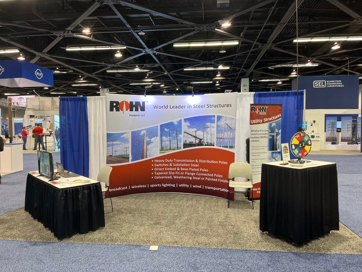 RohnProductsLLC's tweet image. Stop by Booth # 3011 to see Jeff &amp;amp; John!! @IEEEorg 
#Utlity