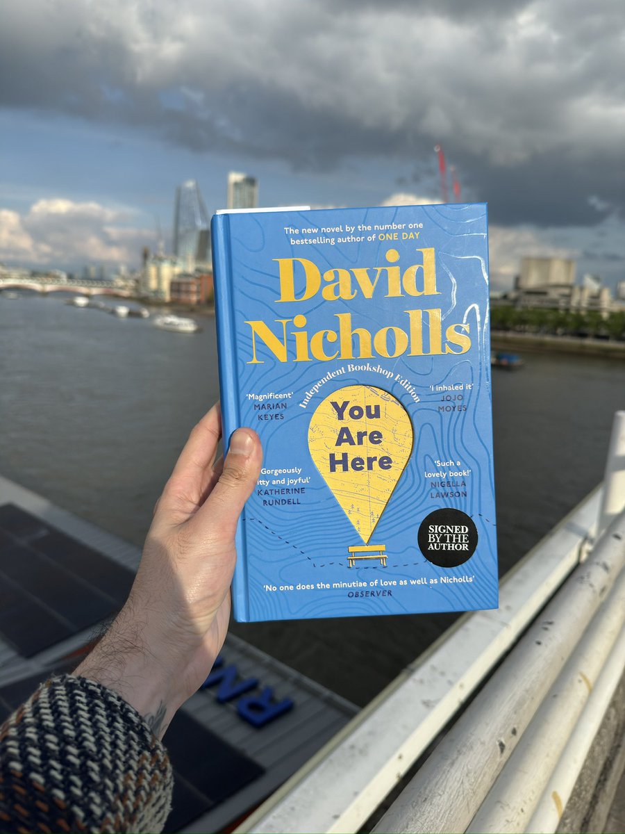 the irony of waiting for a train home from Euston and reading #YouAreHere in which @DavidNWriter perfectly sums up how bleak a station it really is. In all seriousness, I’ve not stopped laughing reading this - as charming and as wholesome as a hug with a loved one 💛