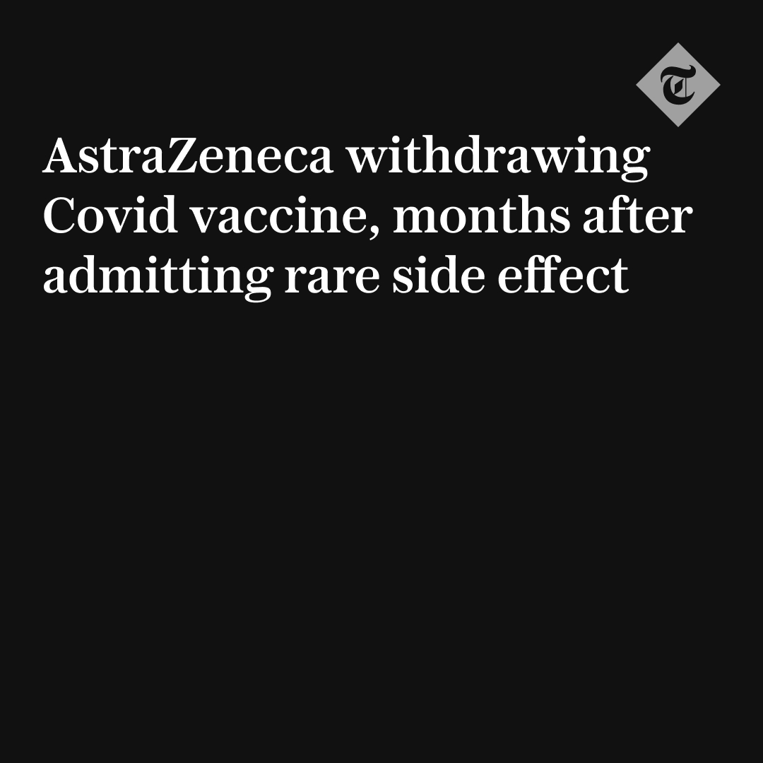🔴 The Oxford-AstraZeneca Covid vaccine is being withdrawn worldwide, months after the pharmaceutical giant admitted for the first time in court documents that it can cause a rare and dangerous side effect Find out more ⬇️ telegraph.co.uk/news/2024/05/0…