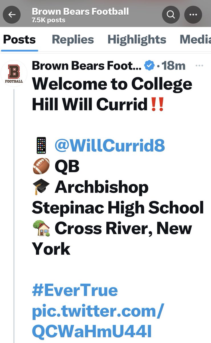 Will Currid Brown University