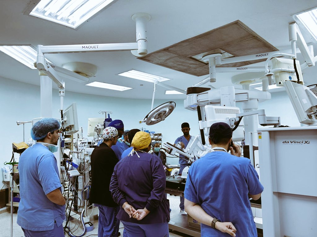 aeshahmandili's tweet photo. A successful 4th Robotic Surgery Practical Training Session with our great Dr. @Ahmedelhadi2010 at @KFSHRC_J, Thank you for the amazing course! Looking forward to future events. https://t.co/obJ7oVeshj
