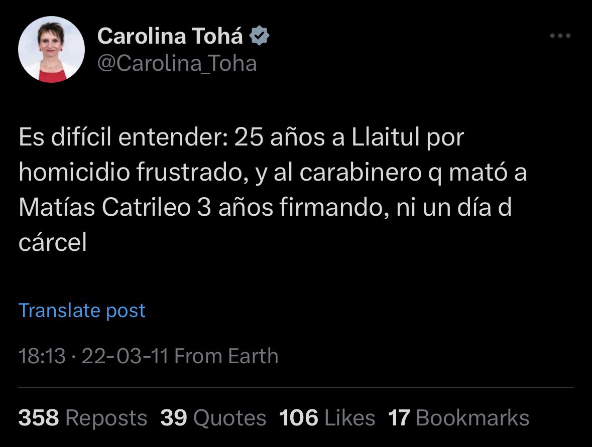 🔴 #ALERTA No sé porqué, pero me cuesta creer que @Carolina_Toha defienda tanto a estos ladrones, asesinos y terroristas como Héctor Llaitul. #Rancagua ejército mamones #VinadelMar