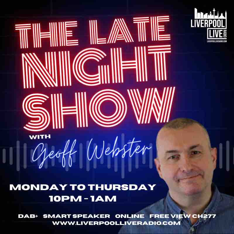 Tonight on the late show with Geoff Webster…what meals does King charles eat? also queen Elizabeth ordered chippy food but it was kept a a secret and find out more including how do you make real scouse and the pop and movie stars favourite meals…..