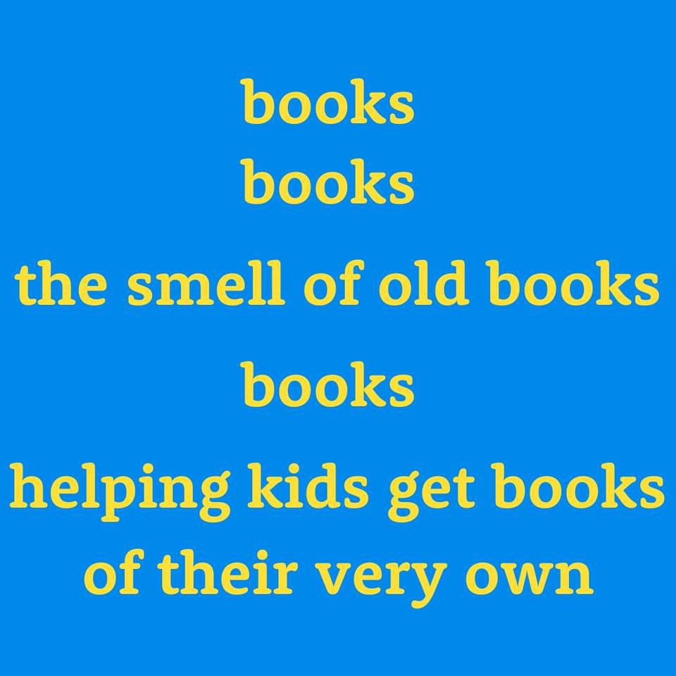 What do you love most about shopping #CalgaryReadsBigBookSale? 📚🤓

Every book you hunt up and take home May 10-20 = 💸 to help children become thriving readers with books of their very own. 👦🏽📚✨

bigbooksale.ca
#RaisingReaders #yycusedbooks #yycreads #calgaryreads